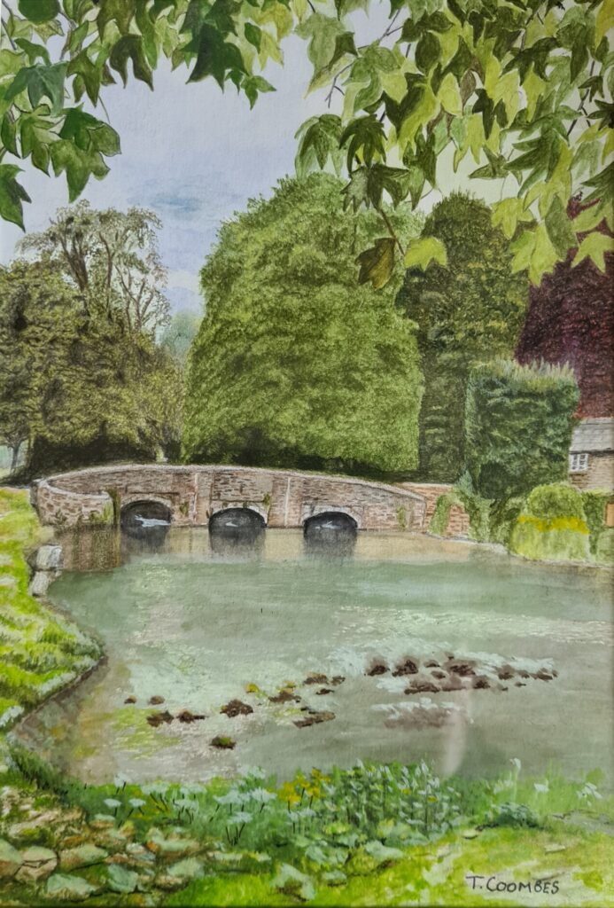 The Art of Terry Coombes
Watercolour Painting
Sheepwash Bridge
Ashford-in-the-Water